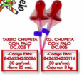 TARRO 25 UNDS. CHUPETA PALO
